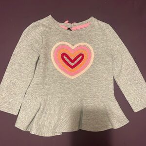 Girls, long sleeve shirt